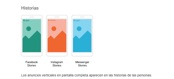 Historias de Instagram Facebook